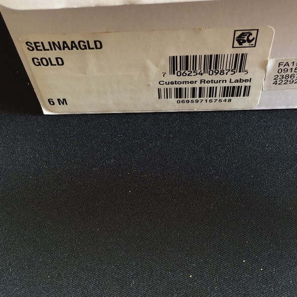 Style & co. Selina gold high heels - Picture 9 of 9